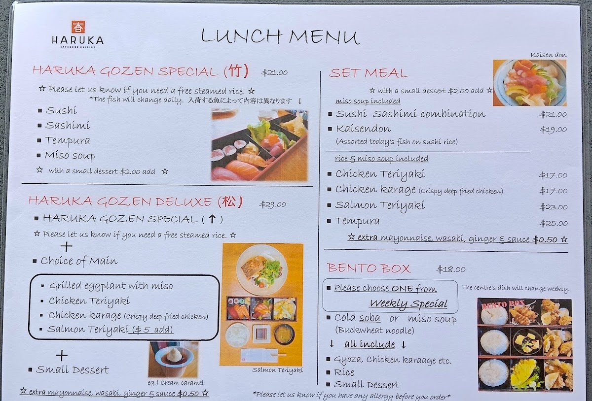 Menu Haruka Japanese Cuisine-6